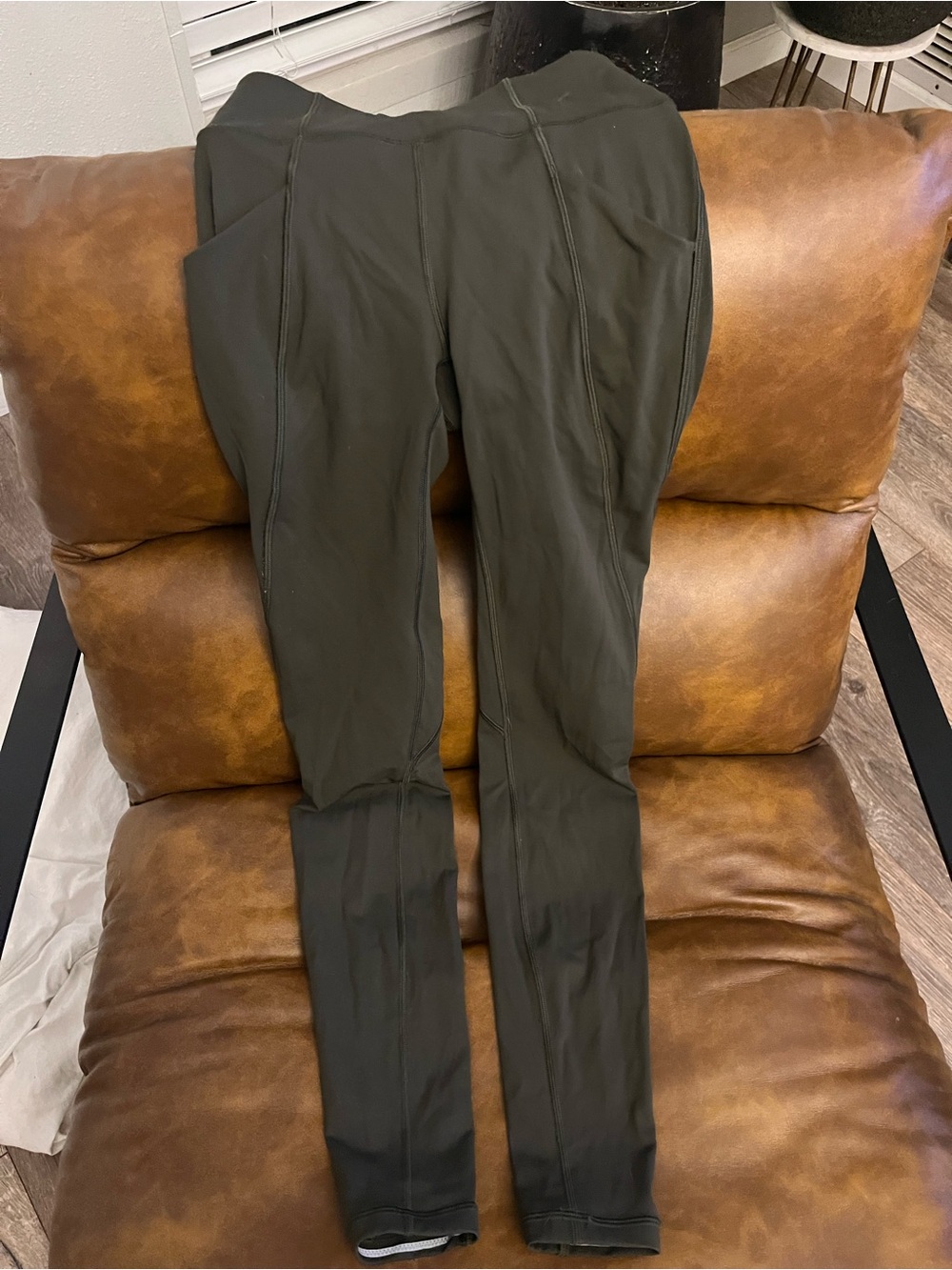 lululemon athletica Olive Green High-Rise Leggings